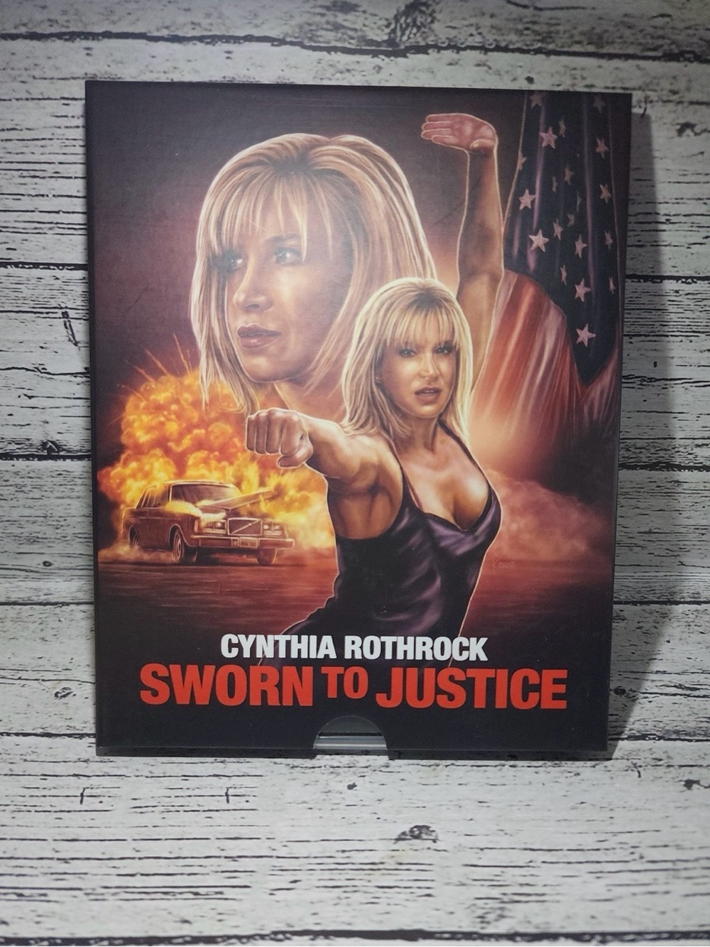 Sworn to Justice [Blu Ray] Vinegar Syndrome OOP #4646 of #5000